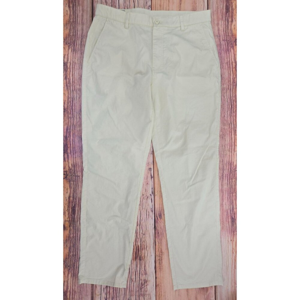 FootJoy Mens Beige Khaki Pants Size 34x30 Cotton Blend